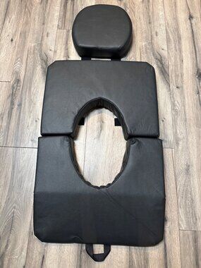 Body Support Systems Pregnancy Prone Comfort Cushion Massage Therapy Black Adjus